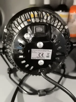 Ventilador de escritorio