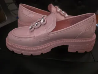 Sapatos Rosa com Brilhos