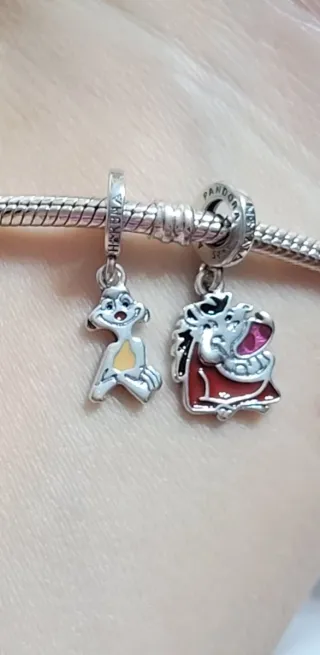 Charm Pandora Re Leone Timon e Pumbaa