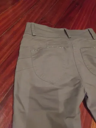 Pantalón Elogy Push up gris talla 38