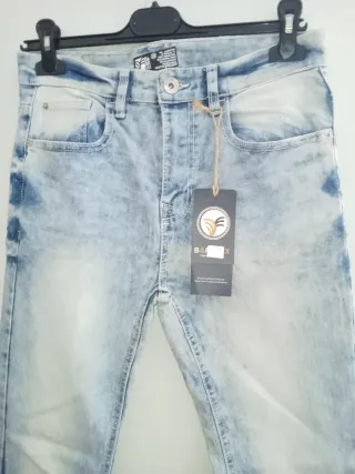 Pantalón vaquero hombre elástico
