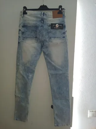 Pantalón vaquero hombre elástico