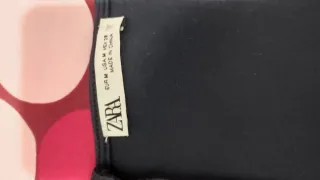 Vestido Zara Mujer Azul marino