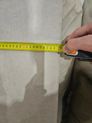 Cabecero Cama 90 Tela Beige