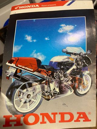 Brochure Honda NSR Transalp anni '90