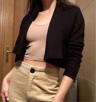 Cardigan corto H&M 50% lana