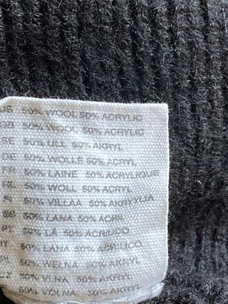 Cardigan corto H&M 50% lana