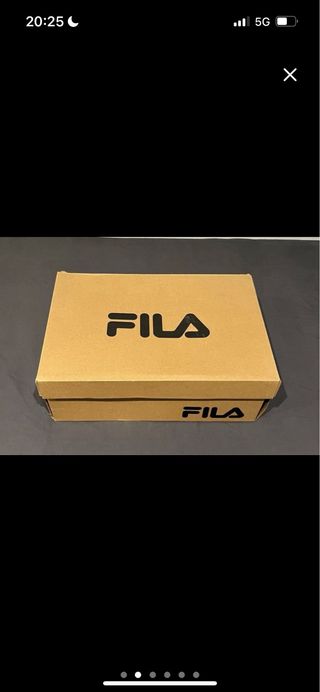 Zapatillas Fila Negras Vintage Suela Goma