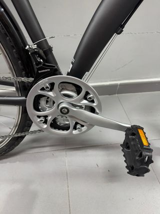 Bicicleta Paseo Decathlon Negra