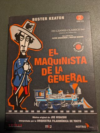 DVD El Maquinista de la General Buster Keaton