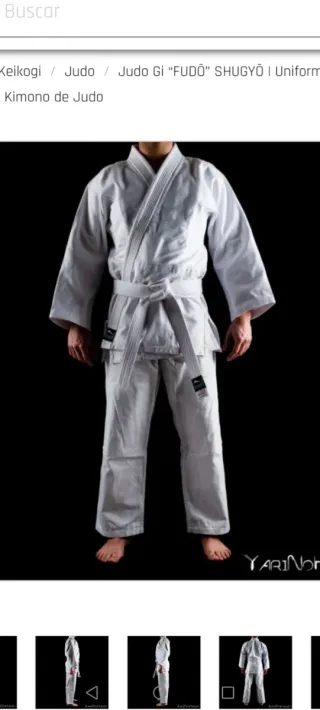 Kimono Judo talla 1'80 puesto una vez y lavado
