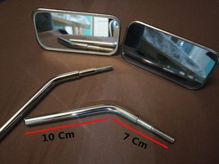 Espejos Retrovisores Harley Custom Cromados