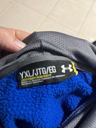 Sudadera Under Armour Niño Azul Talla YXL