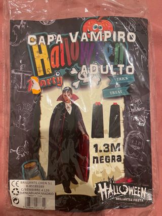 Capa de vampiro para adulto