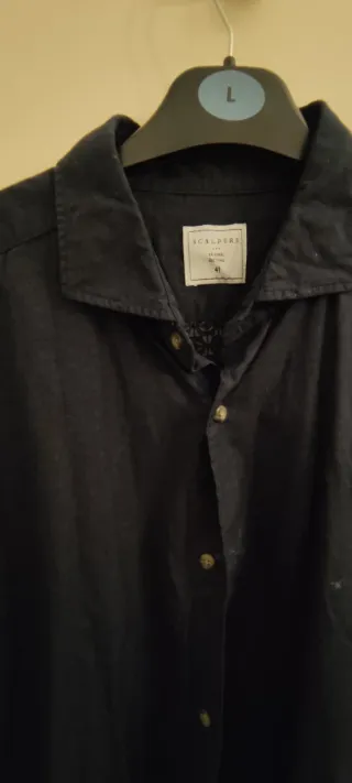 Camisa Scalpers Negra Talla L