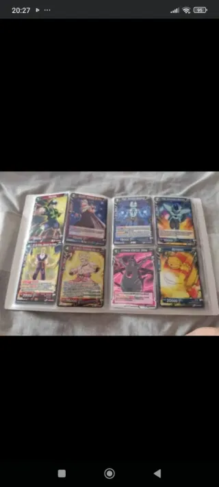 Álbum de cartas Dragon Ball Super