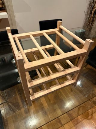 Botellero de madera IKEA