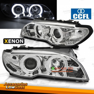 FAROS XENON OJOS DE ÁNGEL CCFL PARA BMW SERIE 3 E