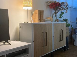 Mueble Kallax Ikea Modificado Bambú