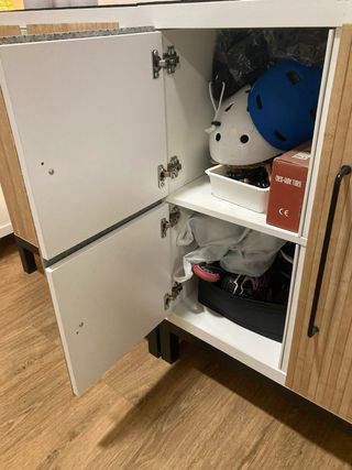 Mueble Kallax Ikea Modificado Bambú