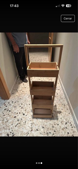 Mueble Bambú 4 Niveles