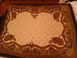 Manta decorativa Zara Home (descatalogada)