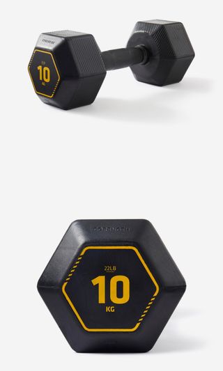 2 Mancuernas 10 Kg Corength Hexagonales