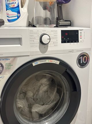 Lavadora Beko 10kg 1400rpm Vapor