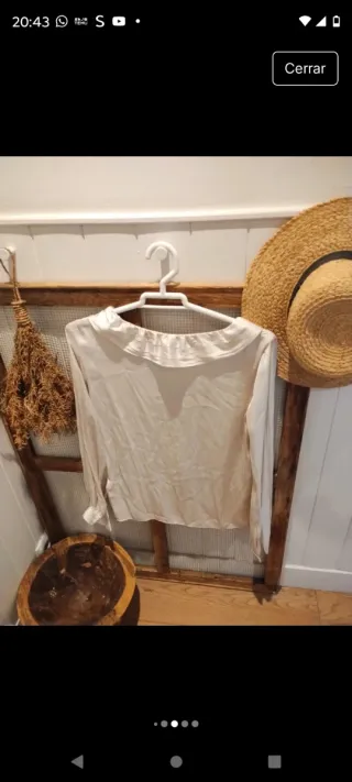 Nueva  Pedro del Hierro blusa