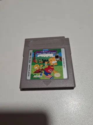 Bart Simpson's Escape from Camp Deadly - Game Boy