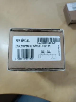 Kit IRSAP Válvula Term. +Detentor