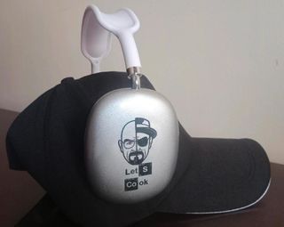 Auriculares P9 Personalizados Plata/Blanco