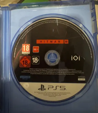 Hitman 3 PS5 Blu-ray