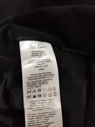 Pantaloni elegante Luisa Spagnoli, gamba larga,46