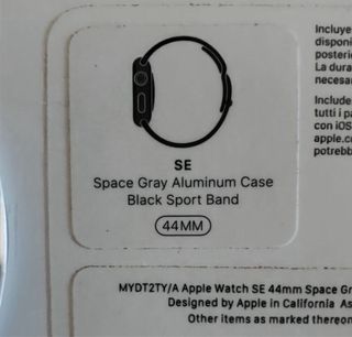 Apple Watch SE 44mm Space Gray