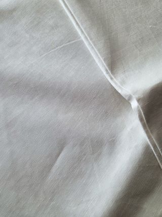 Lenzuolo fine 800, Lino, 284x240 ricamato a mano