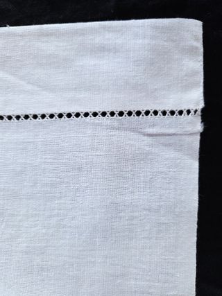 Lenzuolo fine 800, Lino, 284x240 ricamato a mano