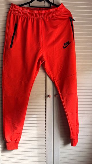 Pantalón Nike Rojo Cremallera