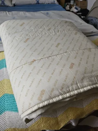 Edredón y CORTINAS  Reig Marti Beige 1,50