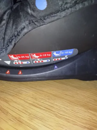 Silla de coche Joie negra