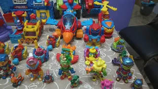 Lote Superzings Variado con Vehículos y figuras