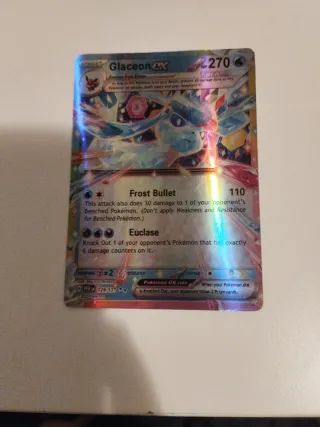 Carta Pokémon Glaceon EX 270 HP