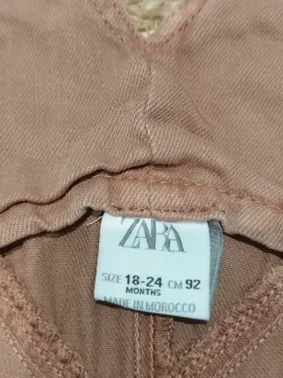 Peto/Mono vaquero 18-24 meses de Zara