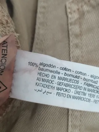 Peto/Mono vaquero 18-24 meses de Zara