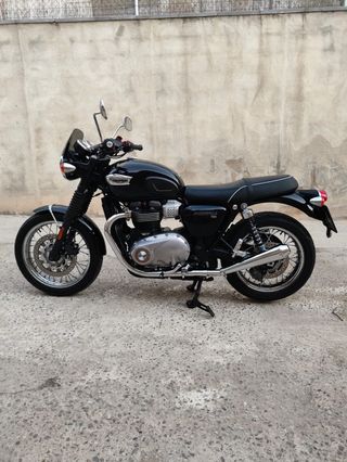 Triumph Bonneville T100 2018 de 24.000 km.