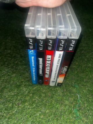 Pack 5 Juegos PS3: GTA V, Fallout, RDR, y más