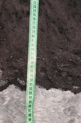 Abito medio donna pizzo nero