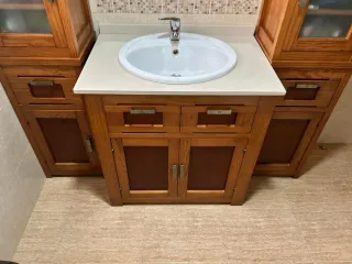 Muebles de baño madera