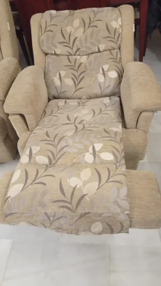 Sofá reclinable manual