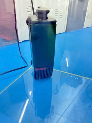 Acuario tortuga/peces con accesorios